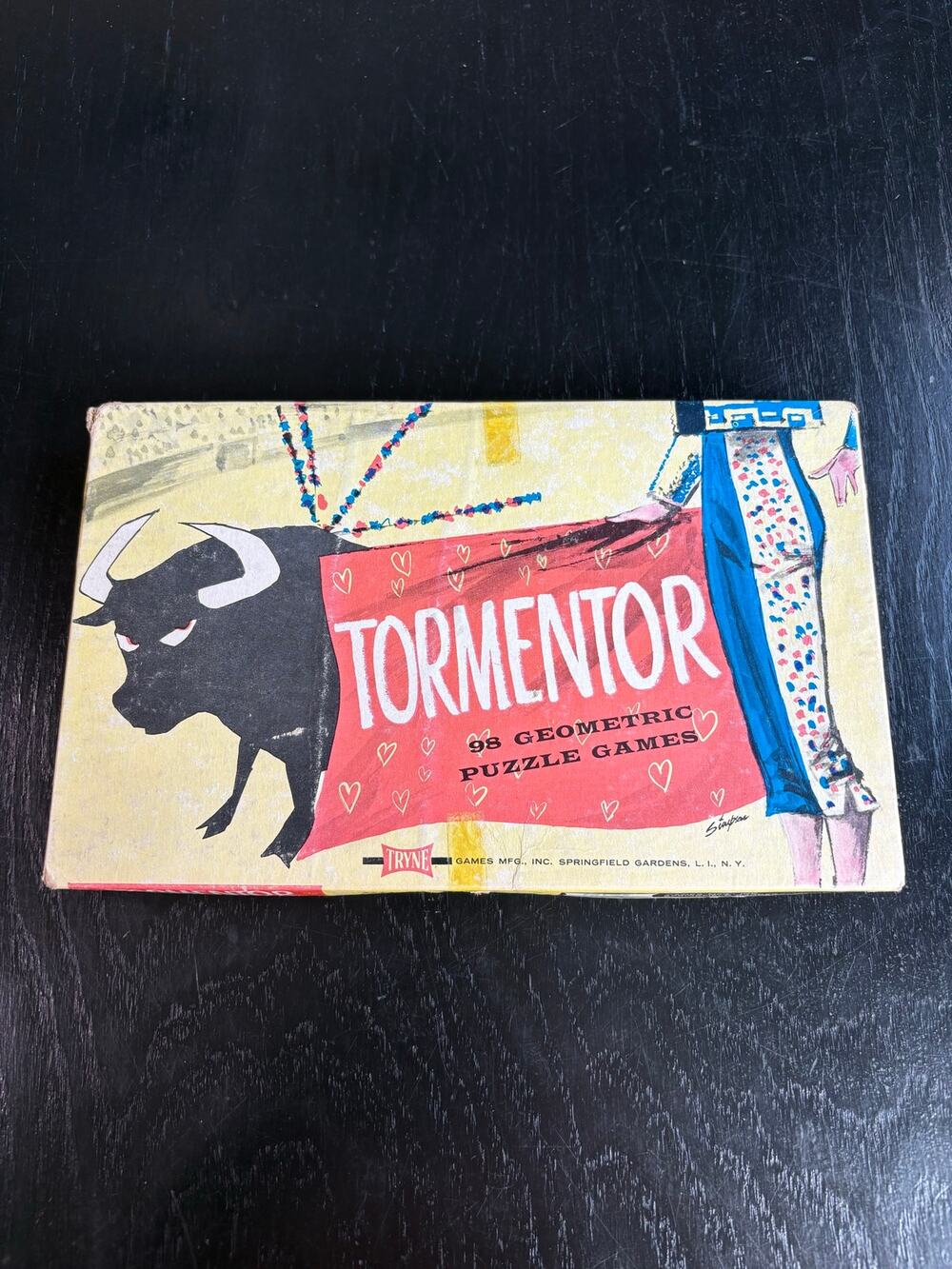1960s Puzzle Brain Games- Tormentor- with all pieces, box & Instructions-